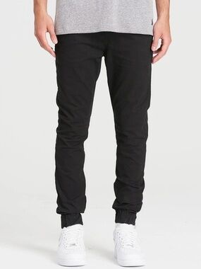 Kuwallatee Black Midweight Chino Jogger size XL